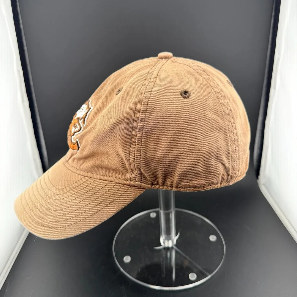 Reebok NFL Vintage Collection Cleveland Browns Cap Mens Tan Logo Strapback Hat